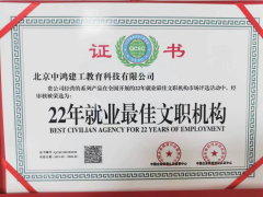 喜讯！热烈祝贺北京中鸿建工教育科技有限公司入选“中国质量承诺诚信经营企业”